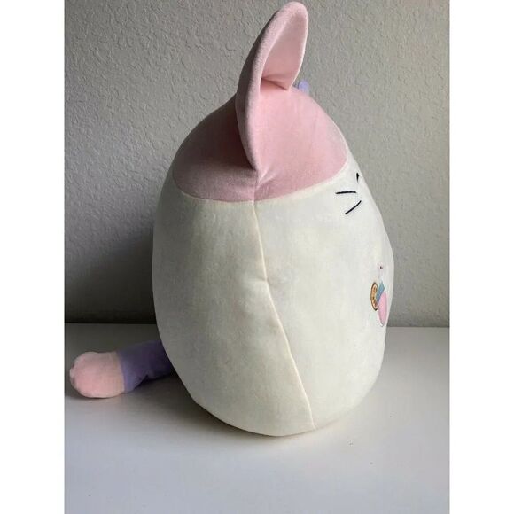 Squishmallow CARLOTA CALICO CAT 16” Soft Plush Kitty Spring Summer Kellytoy NWT - Picture 6 of 7